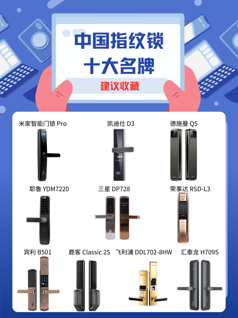 智能锁品牌